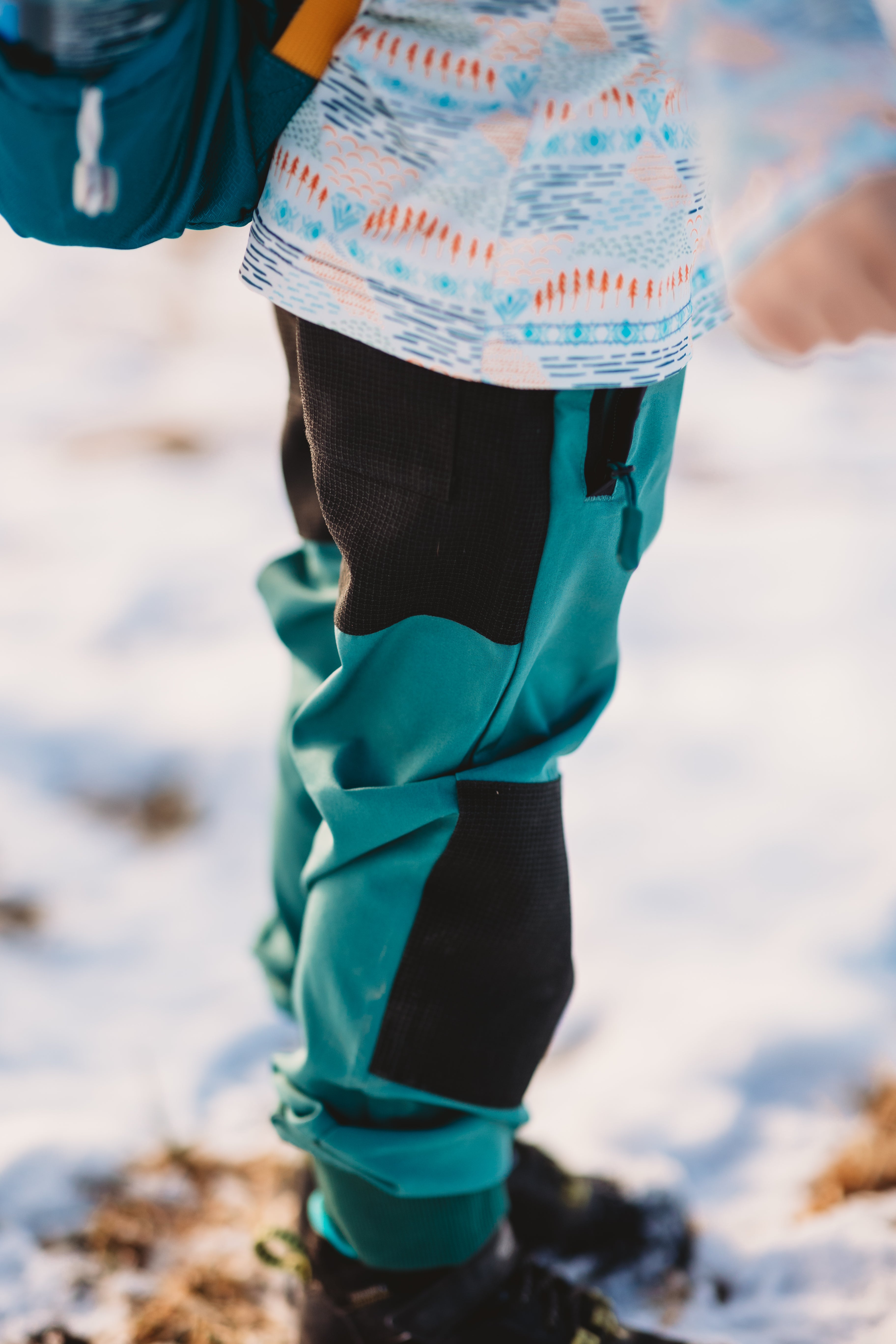 2026 Hiking pants- water resistant green – Keep the Littles Wild