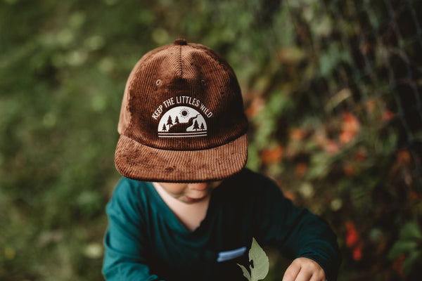 Rivers- brown corduroy hat – Keep the Littles Wild