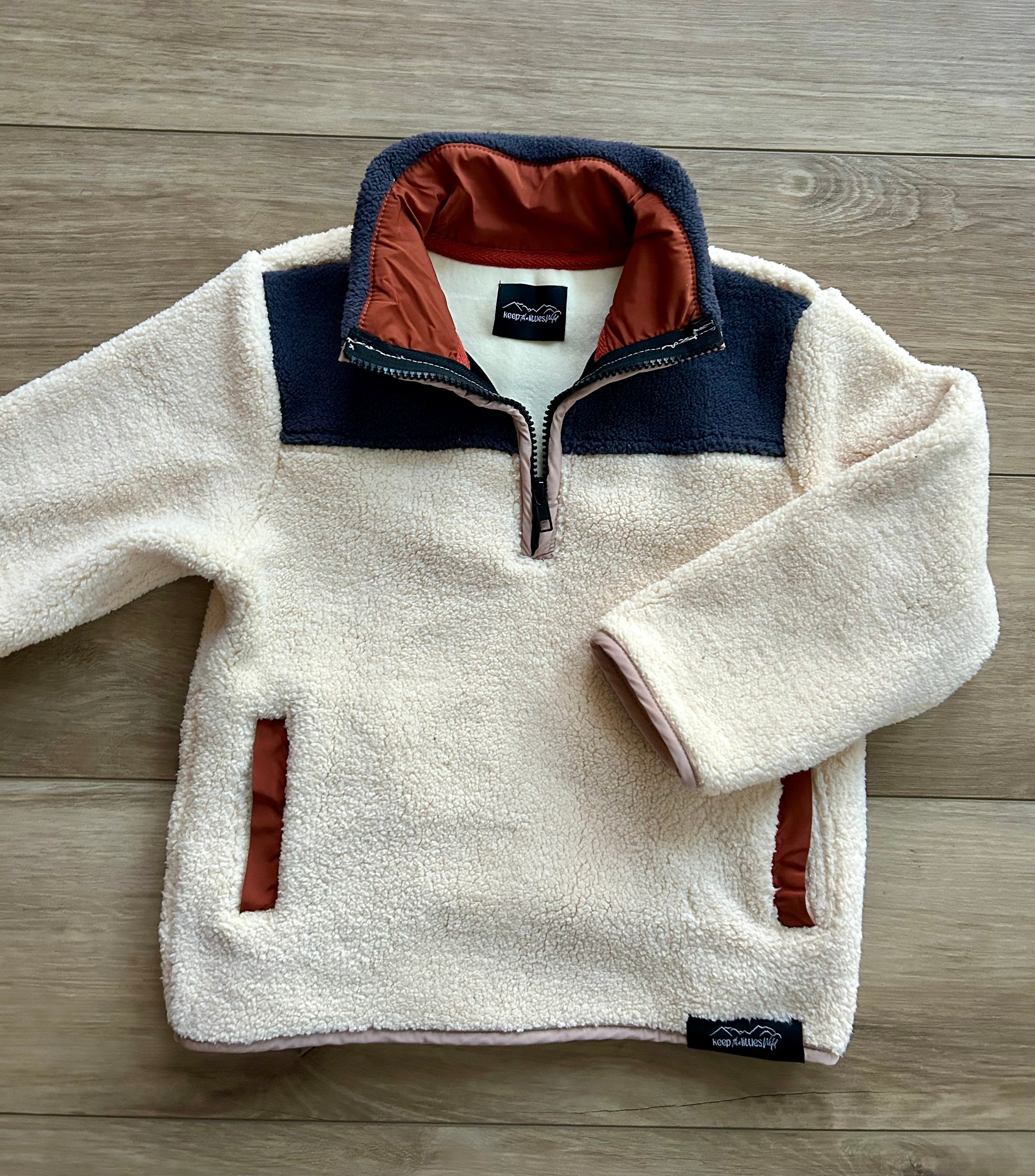 J crew sherpa pullover best sale