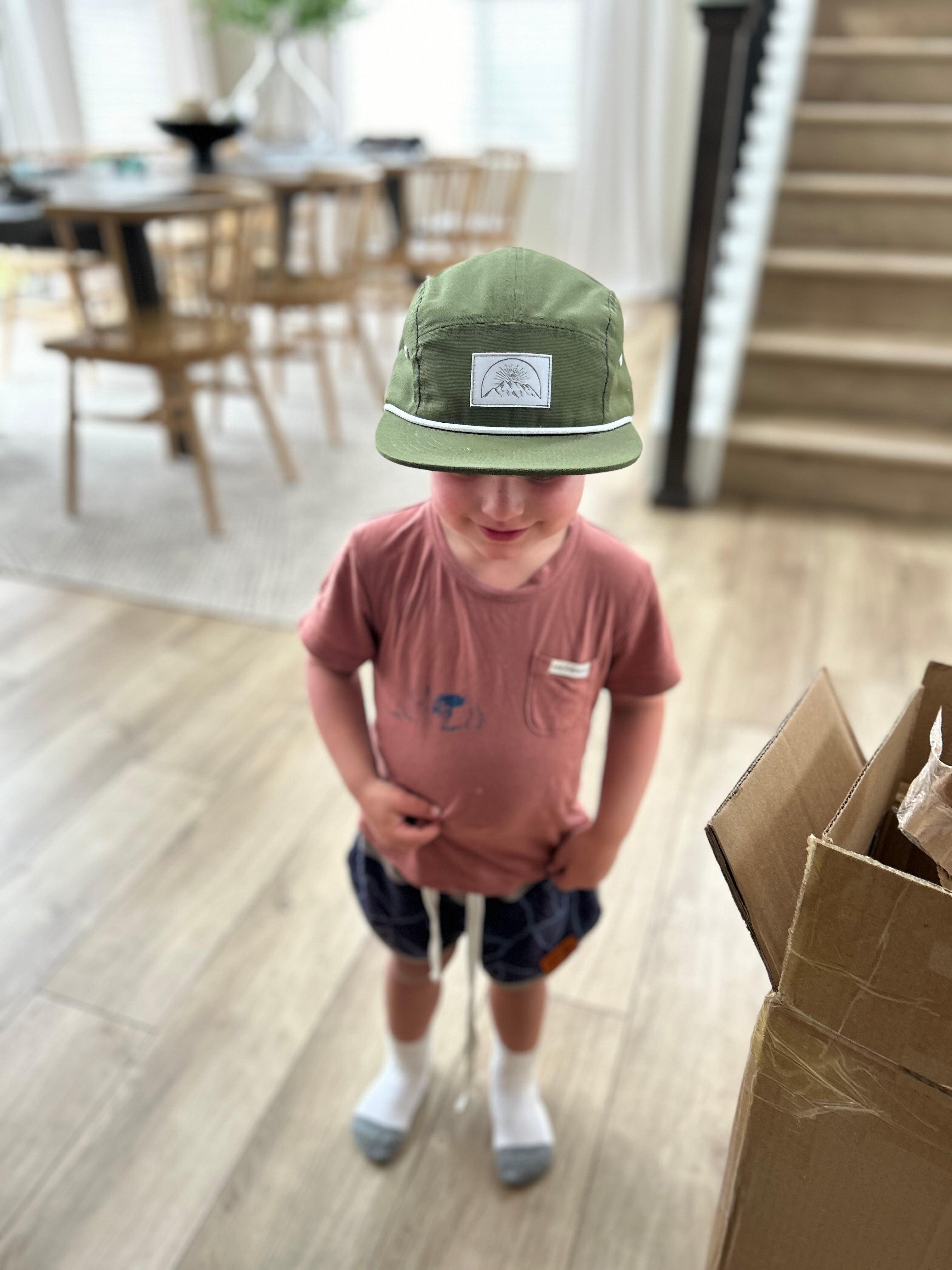 5 panel hat – Keep the Littles Wild